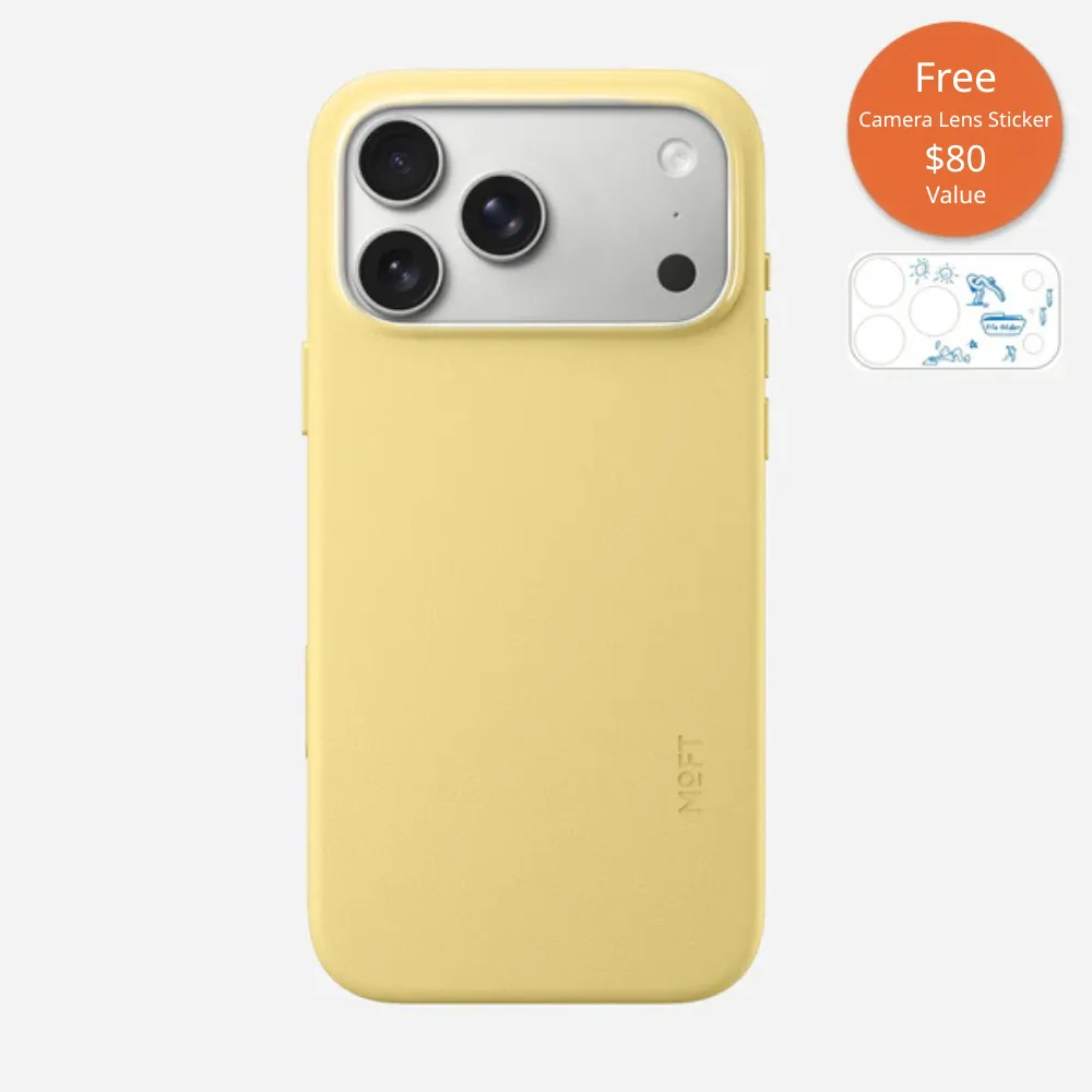 MOFT Snap Case MOVAS™ for iPhone 17 Series 皮革磁力保護殼 MOVAS™